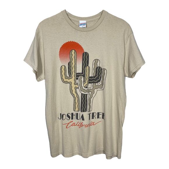 Junk Food Joshua Tree California Graphic Tee Small New Boho Desert Retro Relaxed - Picture 2 of 6
